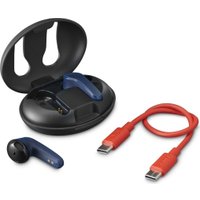 Наушники Hama Spirit Unchained (черный/синий)