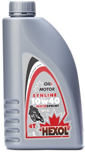 Моторное масло Hexol Synline 4T Motosprint 10W-40 1л
