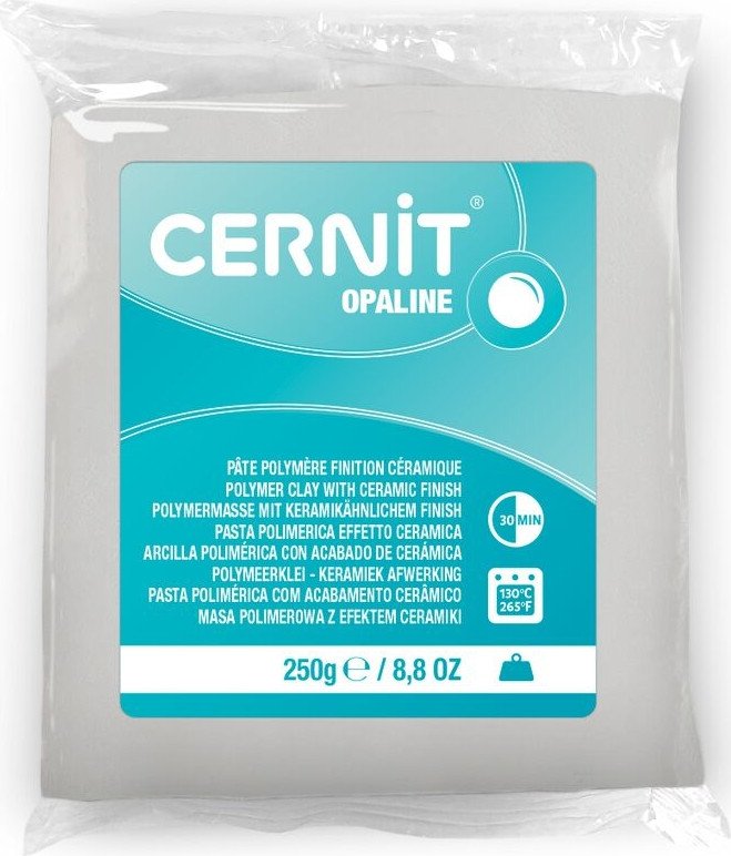 Полимерная глина Cernit Opaline (250 г, белый)
