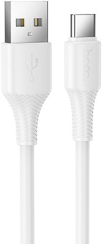 Кабель Hoco X120 USB Type-A - USB Type-C (1 м, белый)