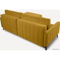 Угловой диван Divan Маркфул Velvet Yellow 134902 (желтый)