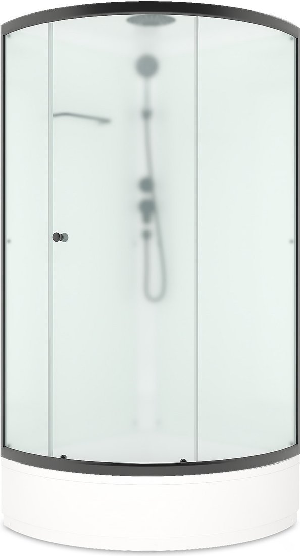 

Душевая кабина Domani-Spa Simple 99 Mid 90x90 DS01Sm99MWM00.Gt-V1.2-Black