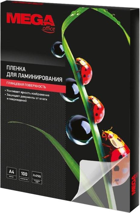 

Пленка для ламинирования ProMega Office А4 250 мкм 254703 (100 шт)