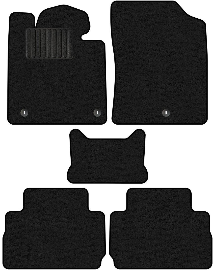 

Комплект ковриков для авто Alicosta Hyundai Santa Fe IV (suv 5 мест / TM) 2021 - Н.В. (ворс)