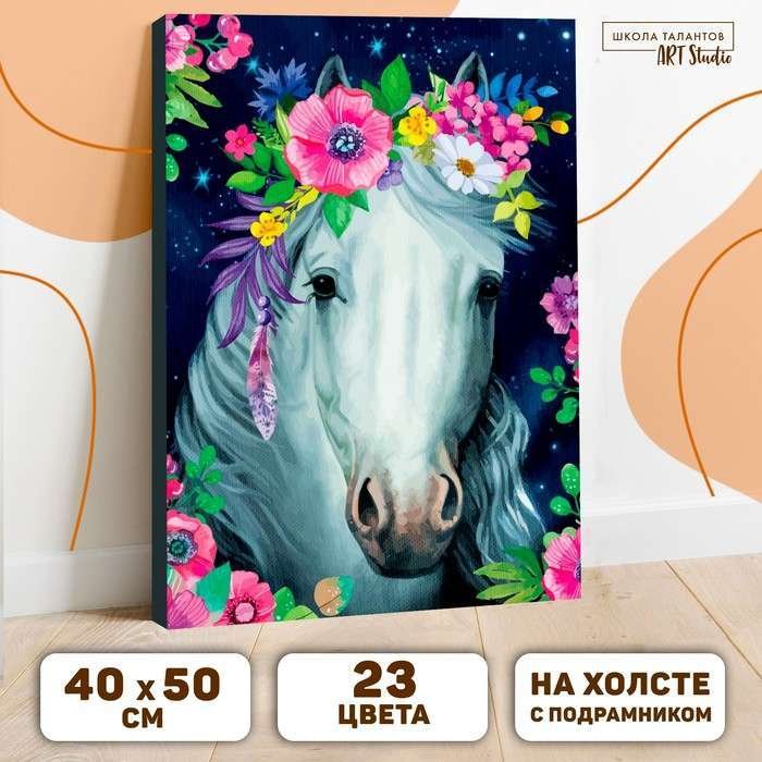 

Картина по номерам Школа талантов Лошадь 4883324