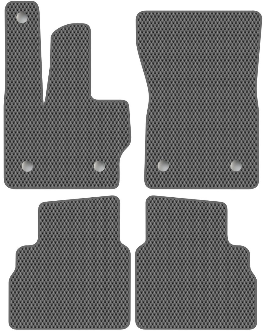 

Комплект ковриков для авто Alicosta Mercedes-Benz G-Class III (suv / W463) 2018 - Н.В. (серый, ромб)