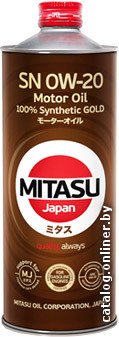 Моторное масло Mitasu MJ-102 0W-20 1л