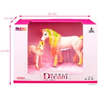Набор фигурок Masai Mara Мир фэнтези. Семья белых единорогов MM206-402