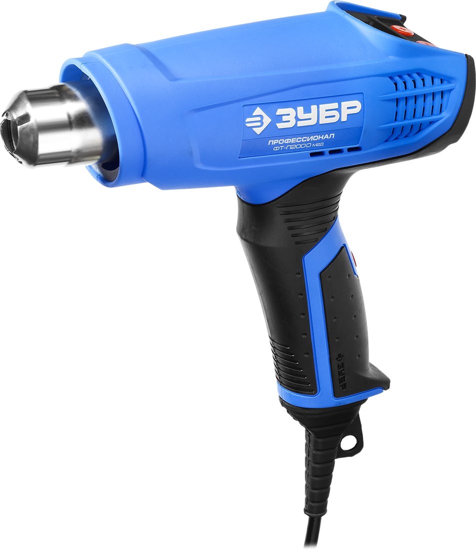 

Промышленный фен Зубр ФТ-П2000 М2Д (без кейса)