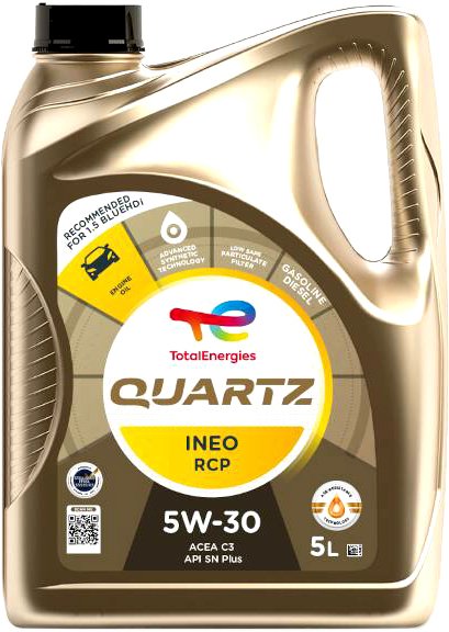 

Моторное масло Total Quartz Ineo RCP 5W-30 5л