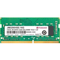 Оперативная память Transcend JetRam 16GB DDR4 SODIMM PC4-25600 JM3200HSE-16G