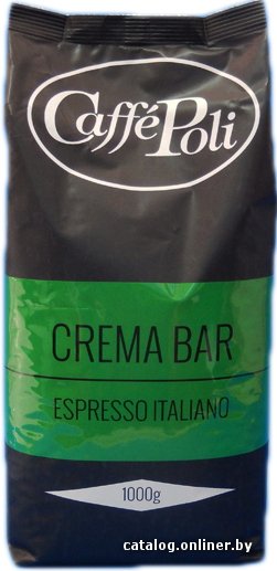 Кофе Caffe Poli Crema Bar зерновой 1000 г