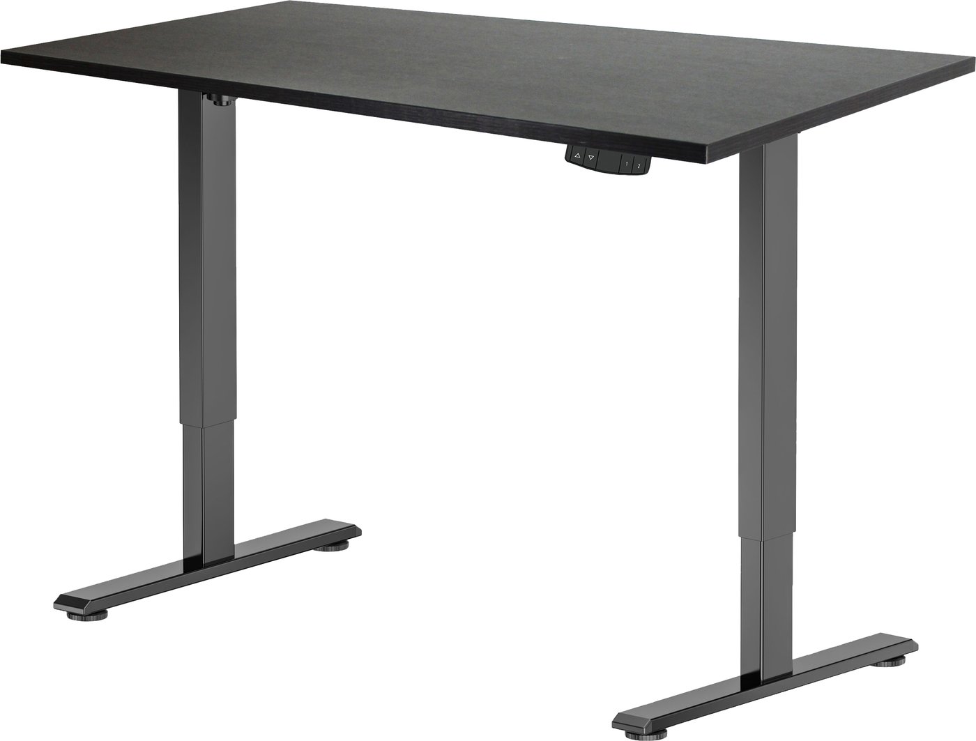 

Стол ErgoSmart Electric Desk Light 1200х650х25 мм (дуб темно-коричневый/черный)