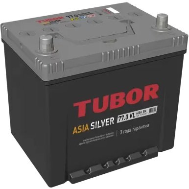 

Автомобильный аккумулятор Tubor Asia Silver R+ (77 А·ч)