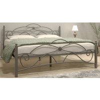 Кровать ИП Князев Грация 90x190 (серый)