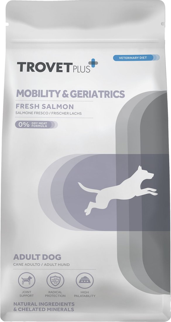 

Сухой корм для собак Trovet Plus Adult Dog Mobility & Geriatrics Fresh Salmon (3кг)