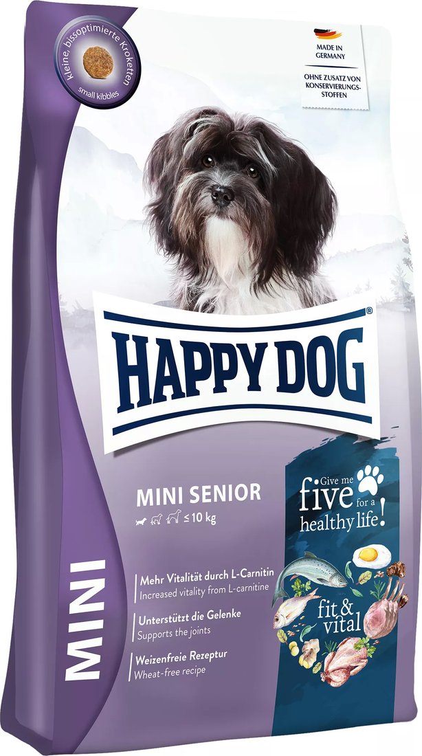 

Сухой корм для собак Happy Dog Mini Senior Fit & Vital 4 кг