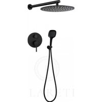 Душевая система  Filarete Roun FL1028 (Черный матовый)
