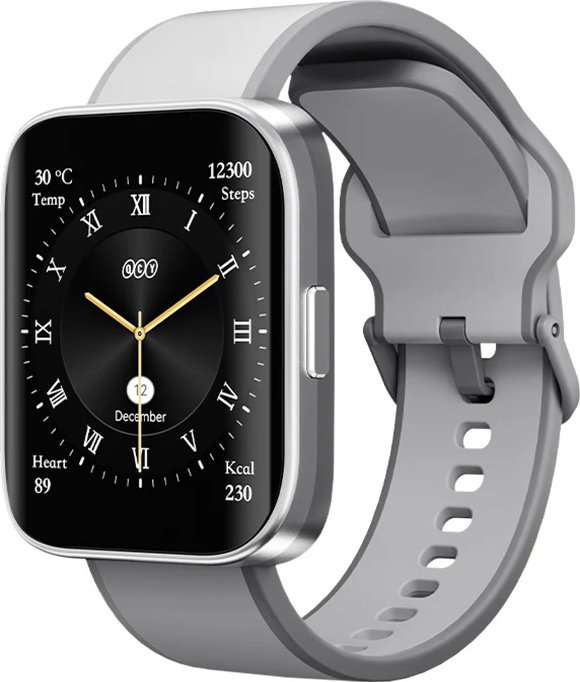 

Умные часы QCY Watch Urban GS (серебристый)