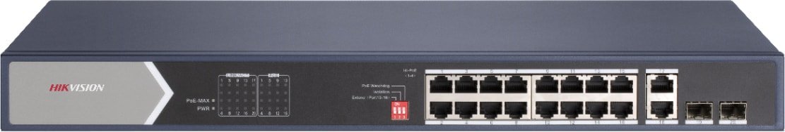

Неуправляемый коммутатор Hikvision DS-3E0520HP-E