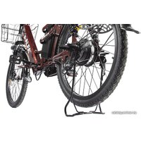 Электровелосипед Eltreco Green City E-Alfa Lux 2021 (черный)