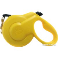 Поводок-рулетка Fida Styleash трос 5 м S 66265 (желтый)