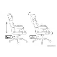 Офисное кресло Бюрократ T-9928SL Fabric (серый Italia 26/крестовина металл хром) в Барановичах