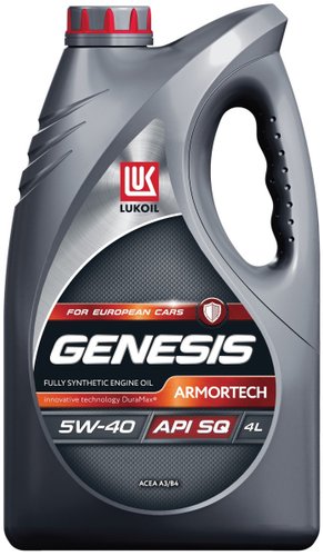 Моторное масло Лукойл Genesis Armortech 5W-40 SQ 4л