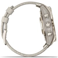 Умные часы Garmin Epix Pro Gen 2 Sapphire 42 мм (мягкое золото/крем, с нейлоновым и силиконовым ремешками)