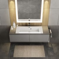Умывальник Uperwood Aurora 80 см (белый глянцевый)