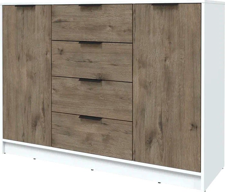 

Тумба Интерлиния Концепт КТ-Т140 (дуб веллингтон/белый платинум)