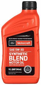 Моторное масло Ford Motorcraft Synthetic Blend 5W-30 0.946л