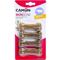 Лакомство для собак Camon Rawhide chew bones 100 г (8 см, 4 шт)