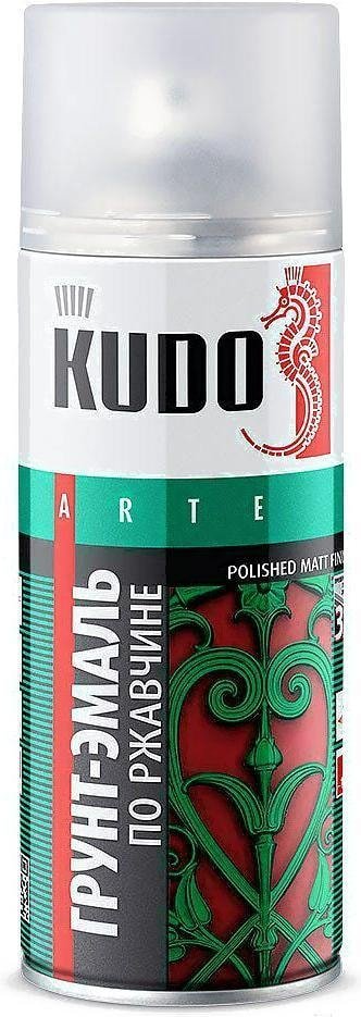 

Эмаль Kudo По ржавчине RAL 9003 520 мл (сигнально-белый)
