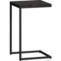 Приставной столик LoftyHome Мальборк 1627934 (мрамор блэк)