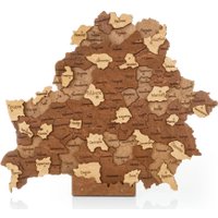 Пазл Eco-Wood-Art Карта Беларуси МИНИ