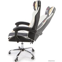 Игровое (геймерское) кресло Calviano Ultimato (черный/белый/золотистый)
