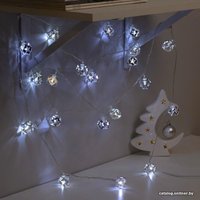 Новогодняя гирлянда Luazon Нить 20 LED 4м (белый) 2388659