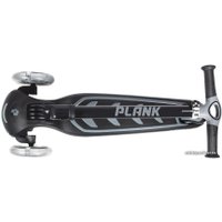 Трехколесный самокат Plank Cyber (черный)