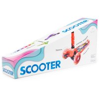 Двухколесный детский самокат Полесье Со складной ручкой 0072C-V1(М) (малиновый)