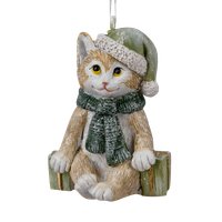 Елочная игрушка Erich Krause Decor. Котенок в шарфе 64578