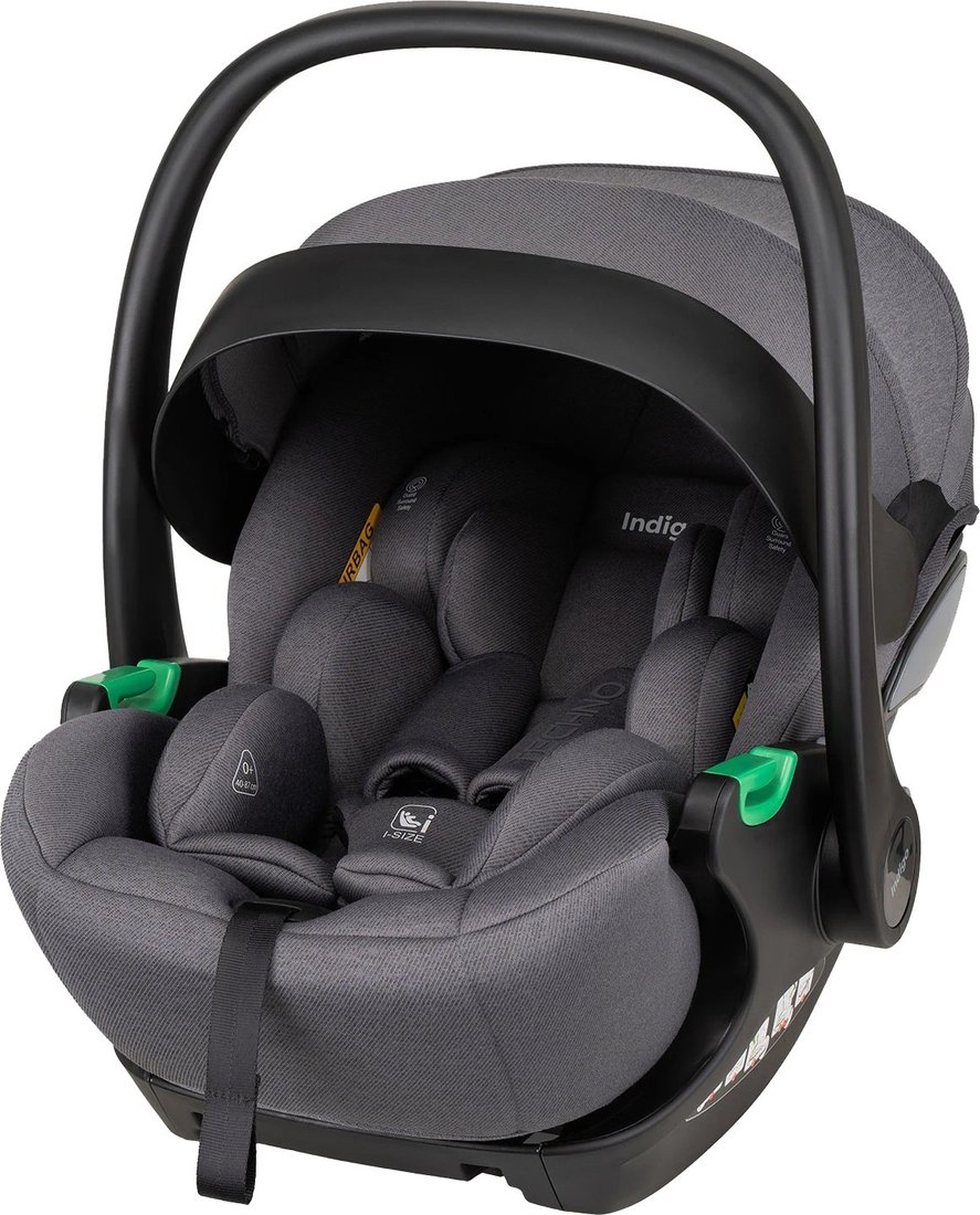 

Детское автокресло Indigo Techno I-Size 0+ (серый)
