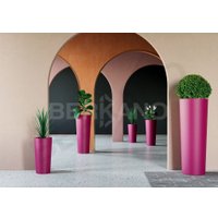 Кашпо Berkano Keila 110 DB (белый гранит)