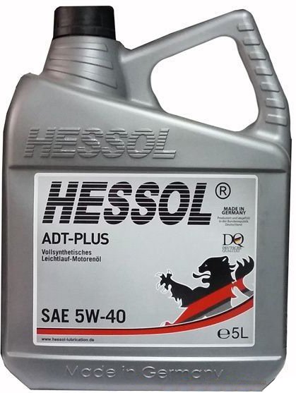 

Моторное масло Hessol ADT Plus SAE 5W-40 5л