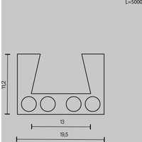 Шинопровод Maytoni Technical Busbar trunkings Elasity TRX160-115B