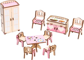 Аксессуары для кукольного домика Лесная мастерская Гостиная‎ 9279022