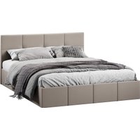 Кровать Трия Лора с ПМ 160x200 (велюр Confetti Smoke)