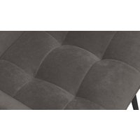 Стул Трия Шато конус Т2 (черный муар/велюр серо-коричневый)