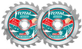 Набор пильных дисков Total TAC2331853 (2 шт)