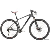 Велосипед Cube Reaction C:62 29 (серый/красный, 2019)